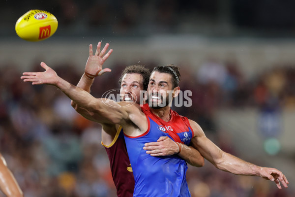 AFL Rd 2 - Brisbane v Melbourne - A-1030776