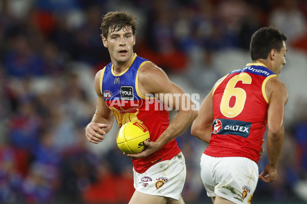 AFL Rd 3 - Western Bulldogs v Brisbane - A-1033968