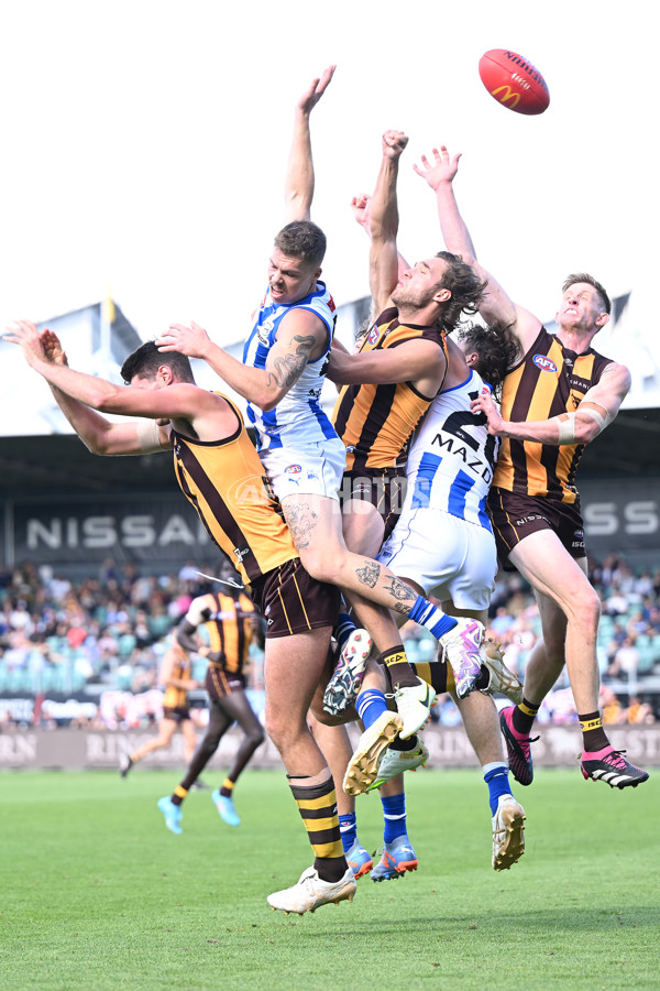 AFL Rd 3 - Hawthorn v North Melbourne - A-1047199