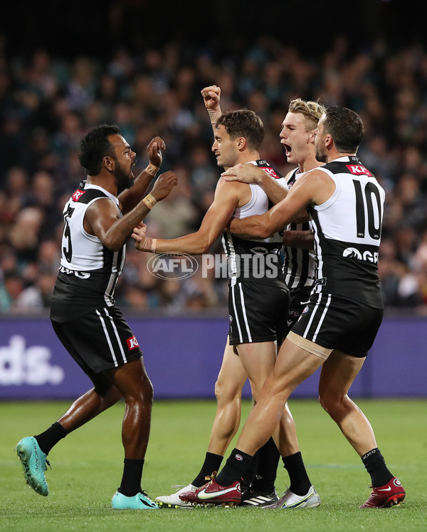 AFL Rd 3 - Port Adelaide v Adelaide - A-1059848