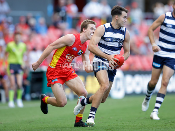 AFL Rd 3 - Gold Coast v Geelong - A-1070975