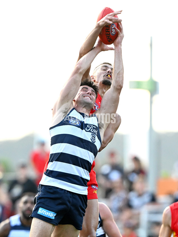 AFL Rd 3 - Gold Coast v Geelong - A-1076573