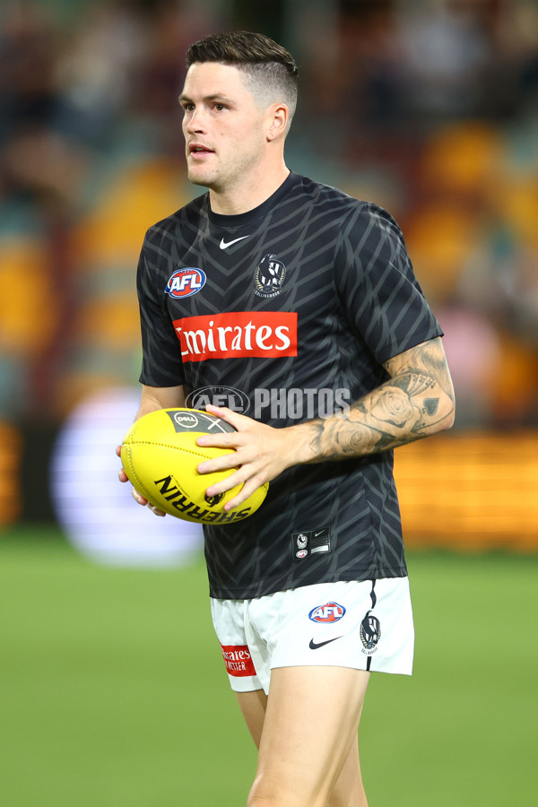 AFL Rd 4 - Brisbane v Collingwood - A-1094191
