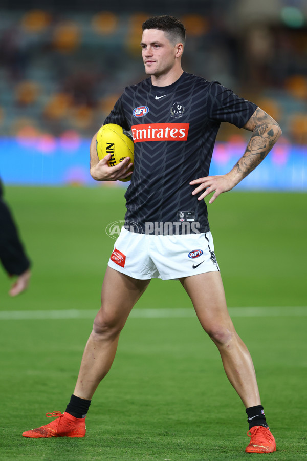 AFL Rd 4 - Brisbane v Collingwood - A-1094195