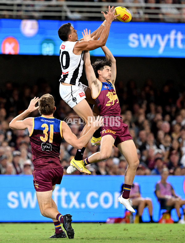 AFL Rd 4 - Brisbane v Collingwood - A-1094230