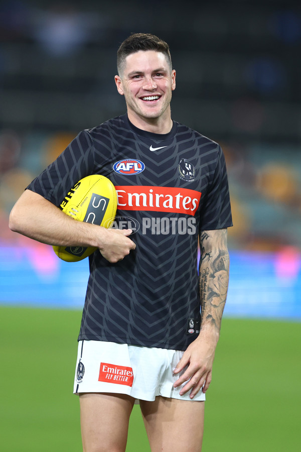AFL Rd 4 - Brisbane v Collingwood - A-1095553
