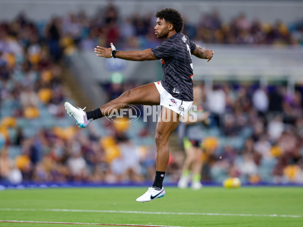 AFL Rd 4 - Brisbane v Collingwood - A-1095572
