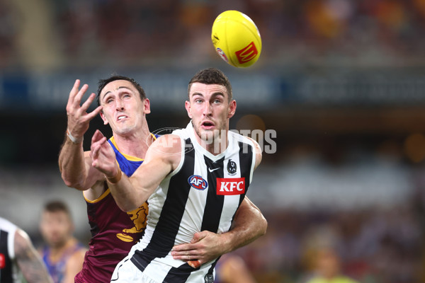 AFL Rd 4 - Brisbane v Collingwood - A-1098639
