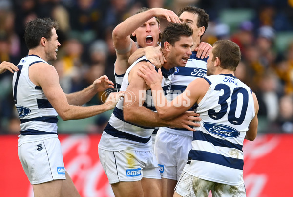 AFL Rd 4 - Geelong v Hawthorn - A-1135886