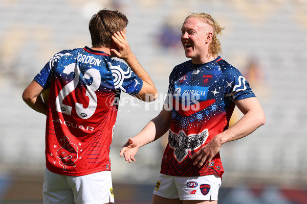 AFL Rd 4 - West Coast v Melbourne - A-1136821