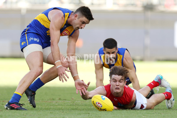 AFL Rd 4 - West Coast v Melbourne - A-1136930