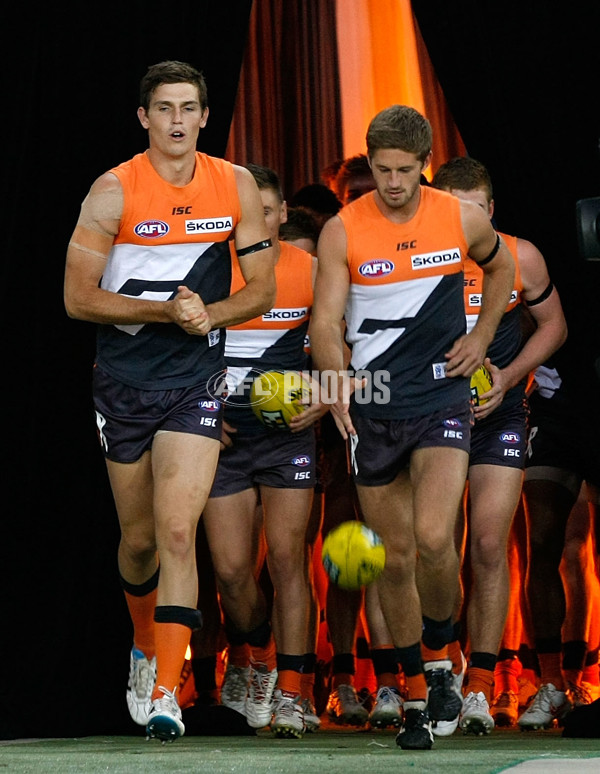 AFL 2012 Rd 01 - GWS Giants v Sydney - 250811