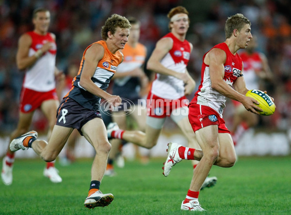 AFL 2012 Rd 01 - GWS Giants v Sydney - 250905