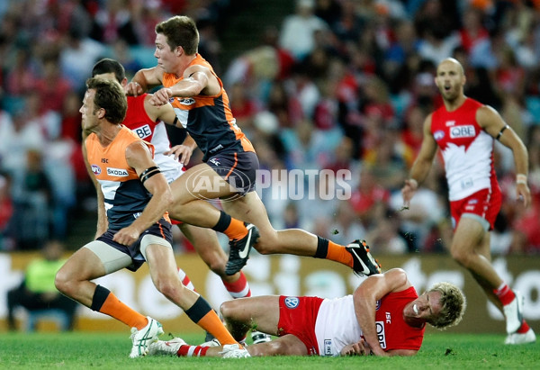 AFL 2012 Rd 01 - GWS Giants v Sydney - 250921