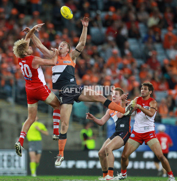 AFL 2012 Rd 01 - GWS Giants v Sydney - 250952