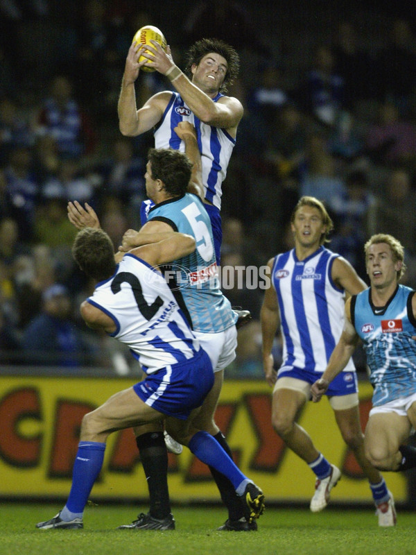 AFL 2004 Rd 8 - Kangaroos v Port Adelaide - A-1170282