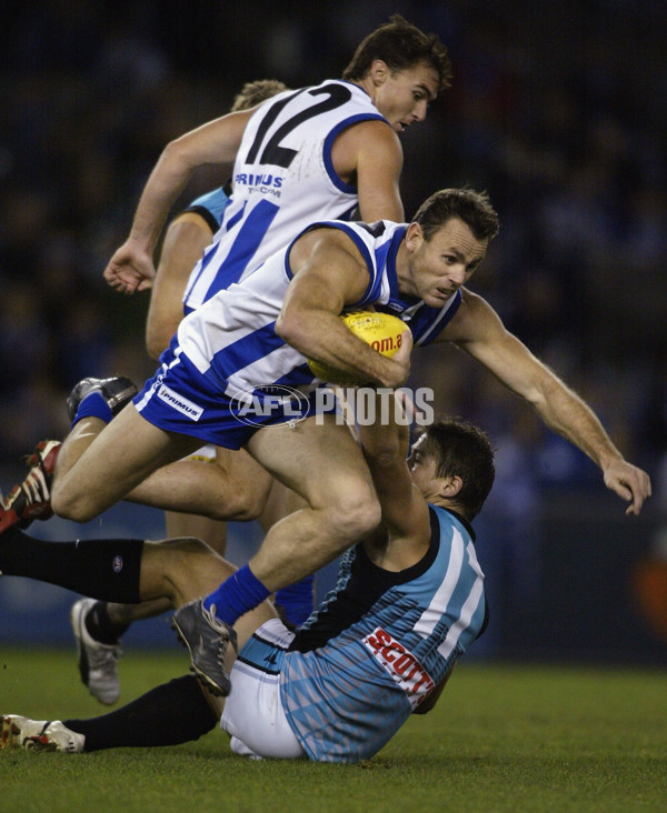 AFL 2004 Rd 8 - Kangaroos v Port Adelaide - A-1171044