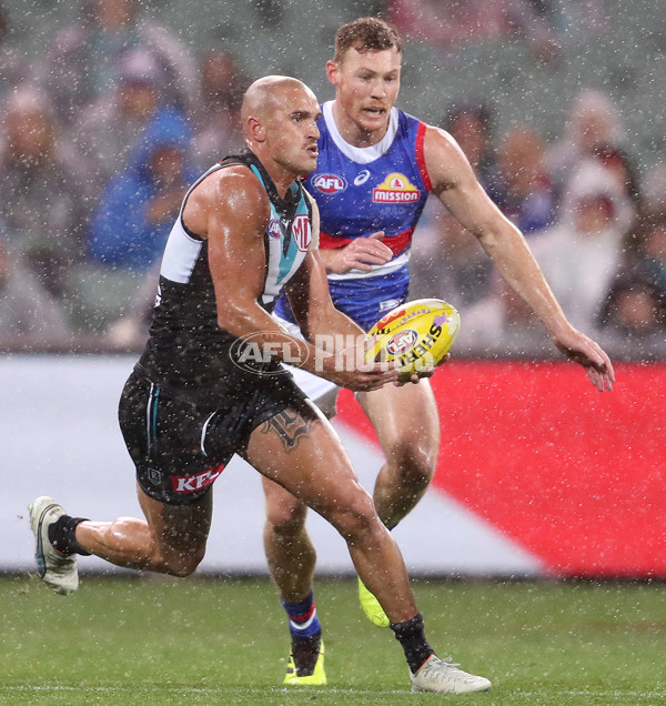 AFL Rd 5 - Port Adelaide v Western Bulldogs - A-1212432