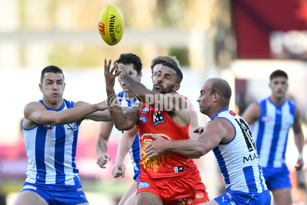 AFL Rd 6 - Gold Coast v North Melbourne - A-1296402