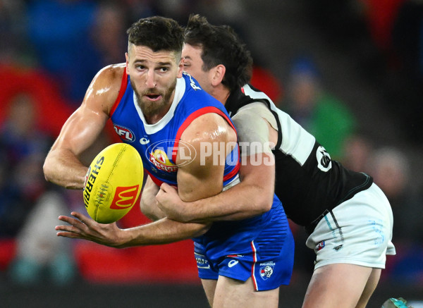 AFL 2023 Round 13 - Western Bulldogs v Port Adelaide - A-1787850