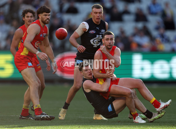 AFL 2023 Round 14 - Carlton v Gold Coast - A-1856161