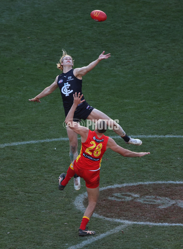 AFL 2023 Round 14 - Carlton v Gold Coast - A-1856944