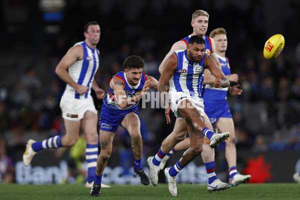 AFL 2023 Round 14 - North Melbourne v Western Bulldogs - A-1862968