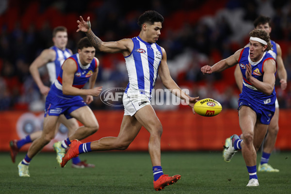 AFL 2023 Round 14 - North Melbourne v Western Bulldogs - A-1862996