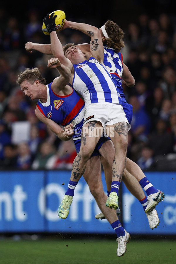 AFL 2023 Round 14 - North Melbourne v Western Bulldogs - A-1863561