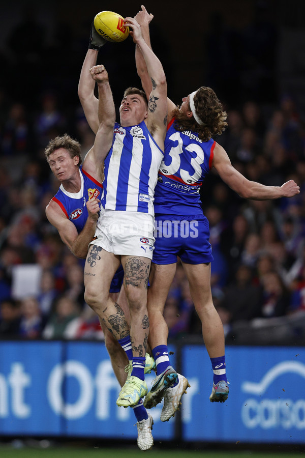 AFL 2023 Round 14 - North Melbourne v Western Bulldogs - A-1863562