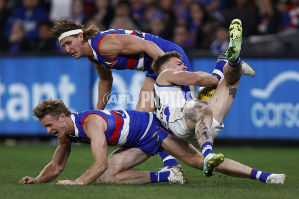 AFL 2023 Round 14 - North Melbourne v Western Bulldogs - A-1863564
