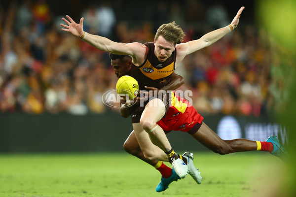 AFL 2023 Round 15 - Gold Coast v Hawthorn - A-1911785