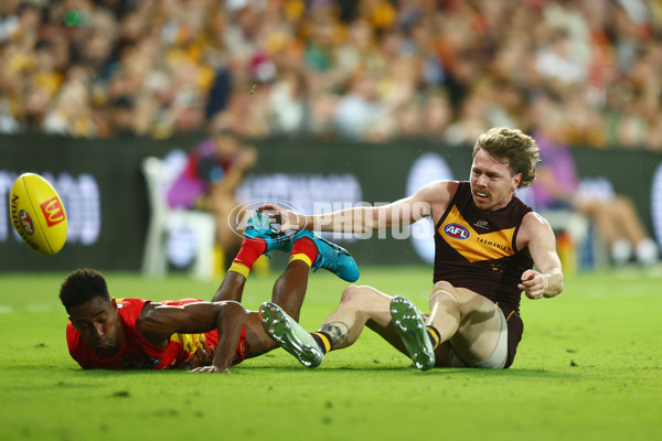 AFL 2023 Round 15 - Gold Coast v Hawthorn - A-1911787
