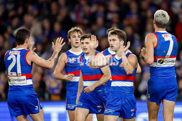 AFL 2024 Round 13 - Western Bulldogs v Brisbane - A-2153830