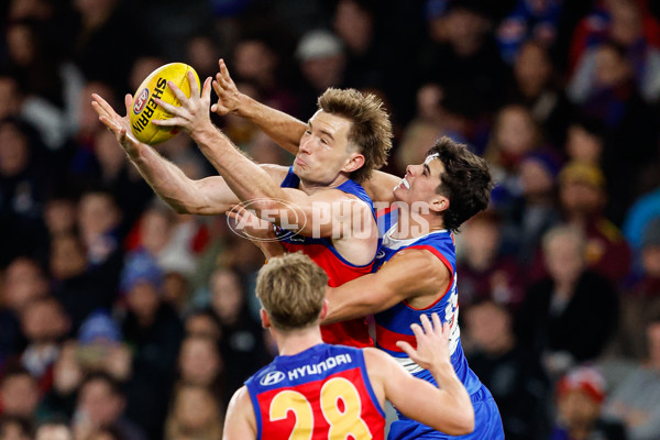 AFL 2024 Round 13 - Western Bulldogs v Brisbane - A-2153837