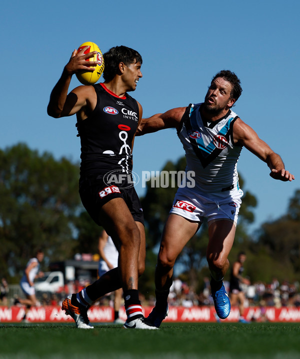 AFL 2025 AAMI Community Series - St Kilda v Port Adelaide - A-2153889