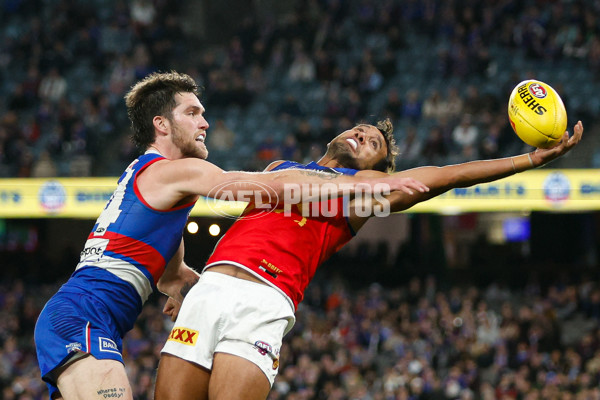 AFL 2024 Round 13 - Western Bulldogs v Brisbane - A-2154450