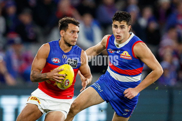 AFL 2024 Round 13 - Western Bulldogs v Brisbane - A-2154457