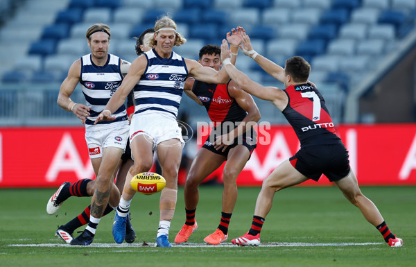 AFL 2025 AAMI Community Series - Geelong v Essendon - A-2154522