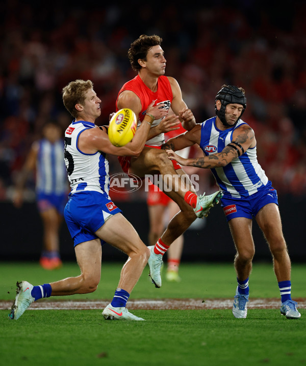 AFL 2025 Round 04 - North Melbourne v Sydney - A-2157547