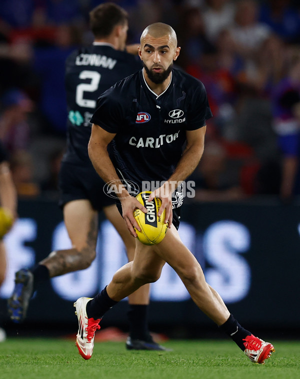 AFL 2025 Round 03 - Carlton v Western Bulldogs - A-2158594
