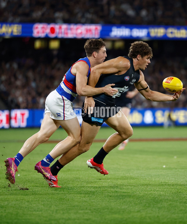 AFL 2025 Round 03 - Carlton v Western Bulldogs - A-2158644