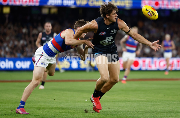 AFL 2025 Round 03 - Carlton v Western Bulldogs - A-2158645