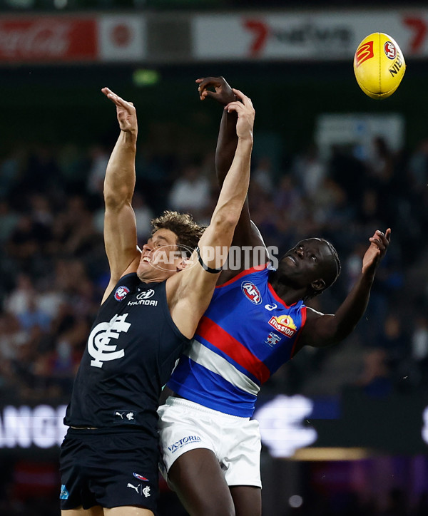 AFL 2025 Round 03 - Carlton v Western Bulldogs - A-2158647