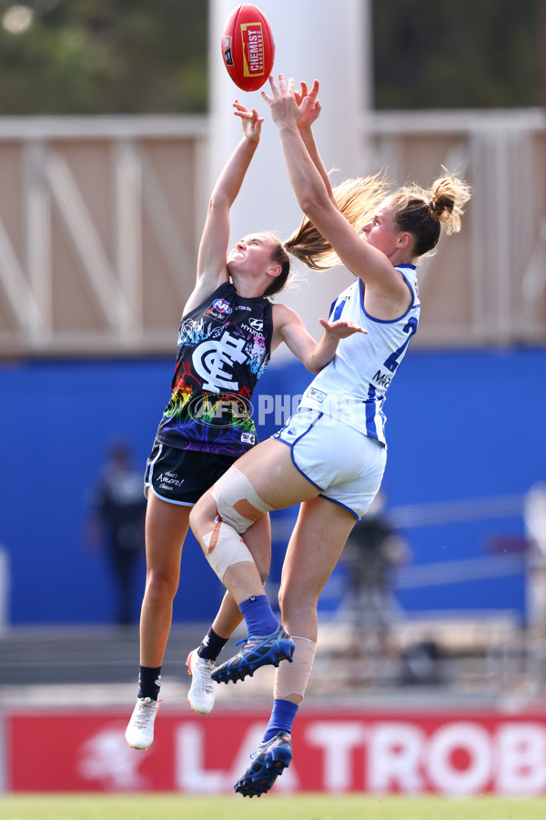 AFLW 2022 Round 04 - Carlton v North Melbourne - A-392310