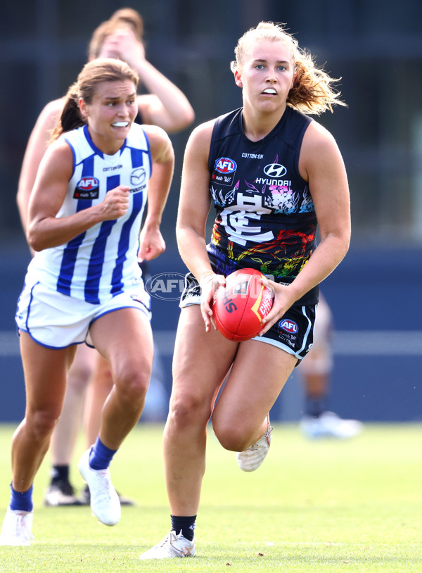 AFLW 2022 Round 04 - Carlton v North Melbourne - A-392319