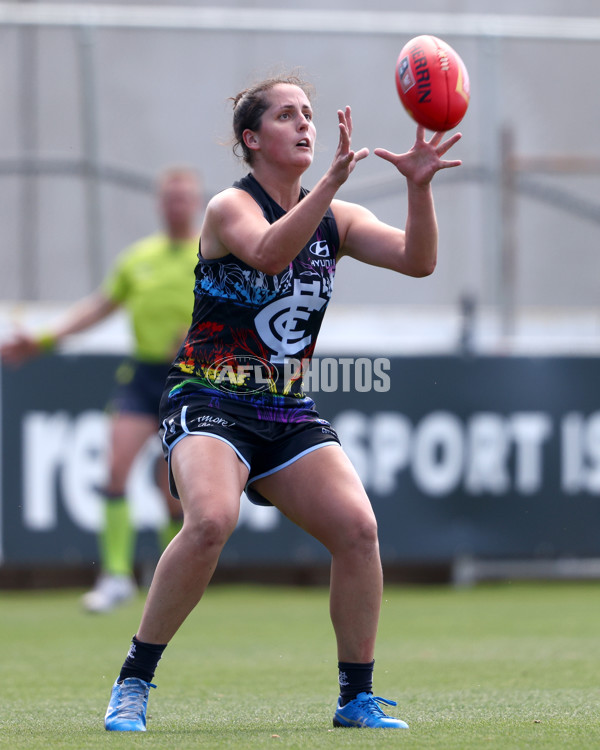 AFLW 2022 Round 04 - Carlton v North Melbourne - A-392359