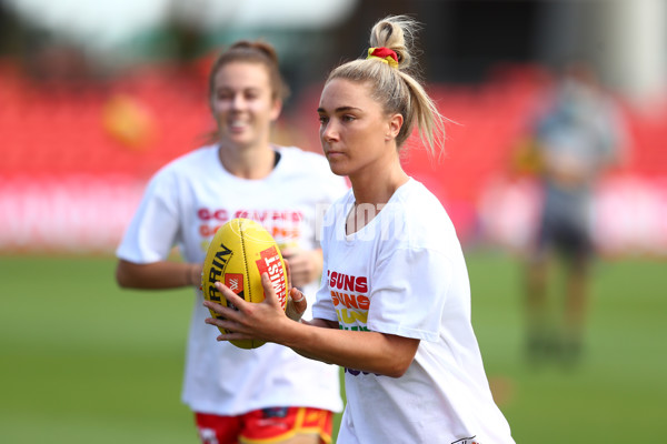 AFLW 2022 Round 04 - Gold Coast v Richmond - A-394979