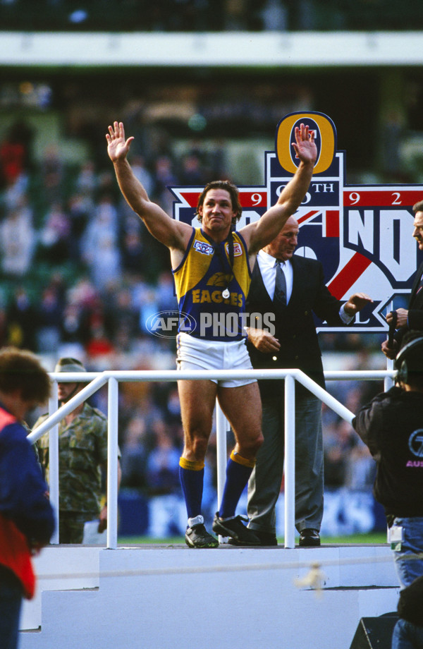1992 AFL Grand Final - West Coast v Geelong - 21392