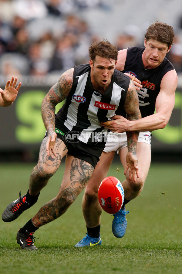 AFL 2015 Rd 19 - Collingwood v Carlton - 394452